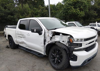 2020 Chevrolet Silverado 1500 4wd  Short Bed Rst, пошкодження: Правий перед, Iaai лот 46195278, фото 6 з 16