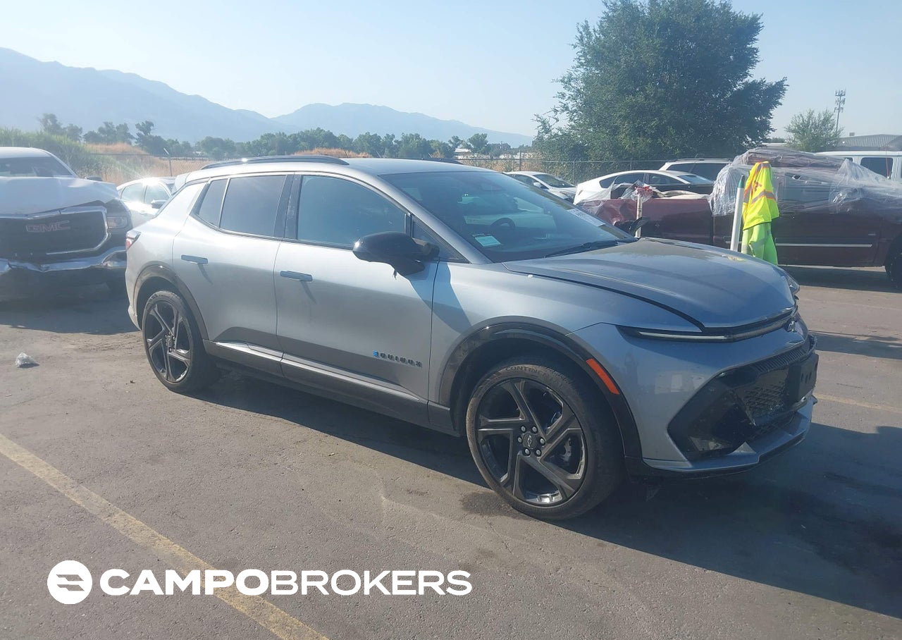 2025 Chevrolet Equinox Ev Rs, daño Frontal izquierdo, Iaai lote 45628519
