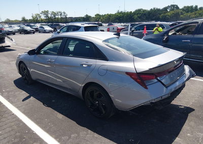 2026 Hyundai Elantra Sel Sport, Rear damage, Iaai lot 45915290, photo 3 of 17