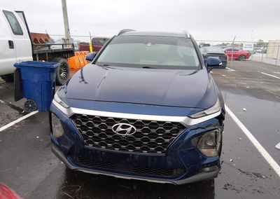 2019 Hyundai Santa Fe Ultimate 2.0t, Normal Wear & Tear damage, Iaai lot 46190355, photo 12 of 17