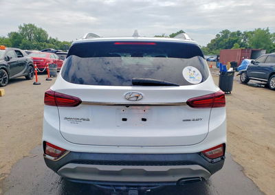 2020 Hyundai Santa Fe Limited 2.0t, Side damage, Copart lot 56816226, photo 6 of 14