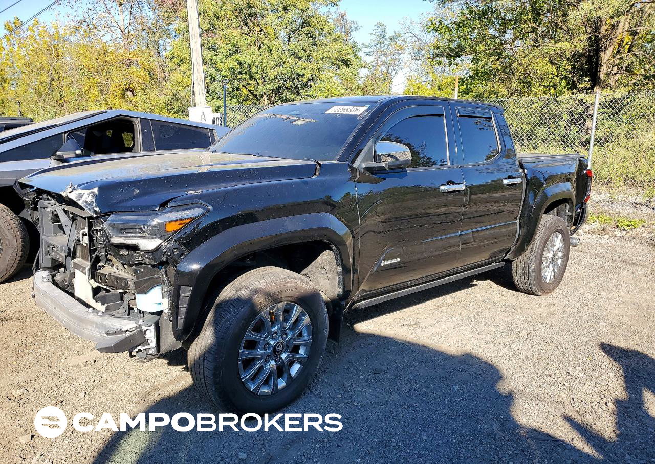 2025 Toyota Tacoma Limited, Front End damage, Copart lot 72299306