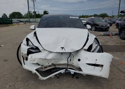2021 Tesla Model Y, Front End damage, Copart lot 59671066, photo 5 of 14