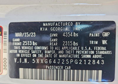 2023 Kia K5 Gt Line, Rear End damage, Copart lot 68817676, photo 12 of 12