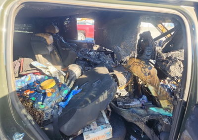 2024 Hyundai Santa Fe Xrt, Burn damage, Copart lot 73801986, photo 10 of 12