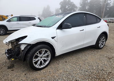 2023 Tesla Model Y, daño Frontal, Copart lote 71587876