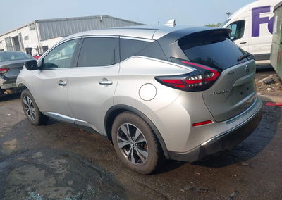 2020 Nissan Murano S Intelligent Awd, пошкодження: Правий бік, Iaai лот 45699426, фото 3 з 17