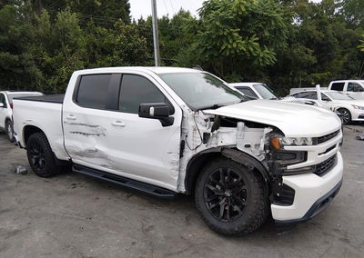 2020 Chevrolet Silverado 1500 4wd  Short Bed Rst, пошкодження: Правий перед, Iaai лот 46195278, фото 13 з 16