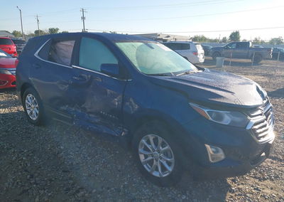 2019 Chevrolet Equinox Lt, Right Side damage, Iaai lot 46176121