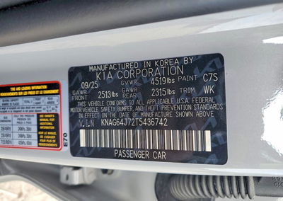 2026 Kia K5 Gt Line, daño Lateral, Copart lote 66568606, foto 12 de 14