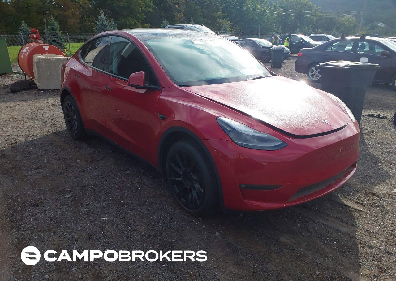 2023 Tesla Model Y Awd/long Range Dual Motor All-wheel Drive, daño Inundación, Iaai lote 46182332