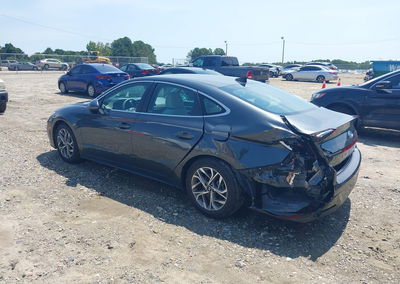 2023 Hyundai Sonata Sel, daño Trasero izquierdo, Iaai lote 45854073, foto 3 de 18