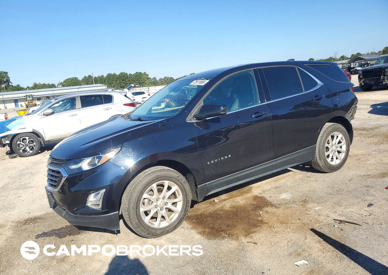 2020 Chevrolet Equinox Lt, uszkodzenie: Tył, Copart lot 72611656
