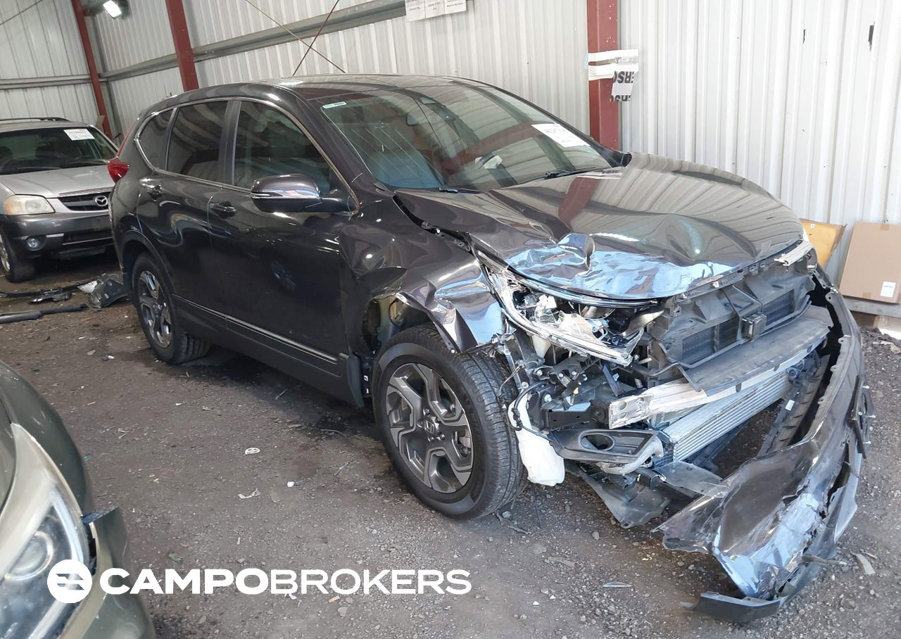 2019 Honda Cr-v Ex-l, daño Frontal, Iaai lote 46297198