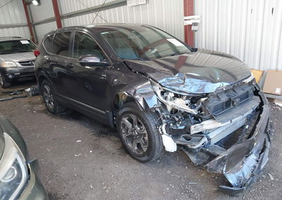 2019 Honda Cr-v Ex-l, Front End damage, Iaai lot 46297198