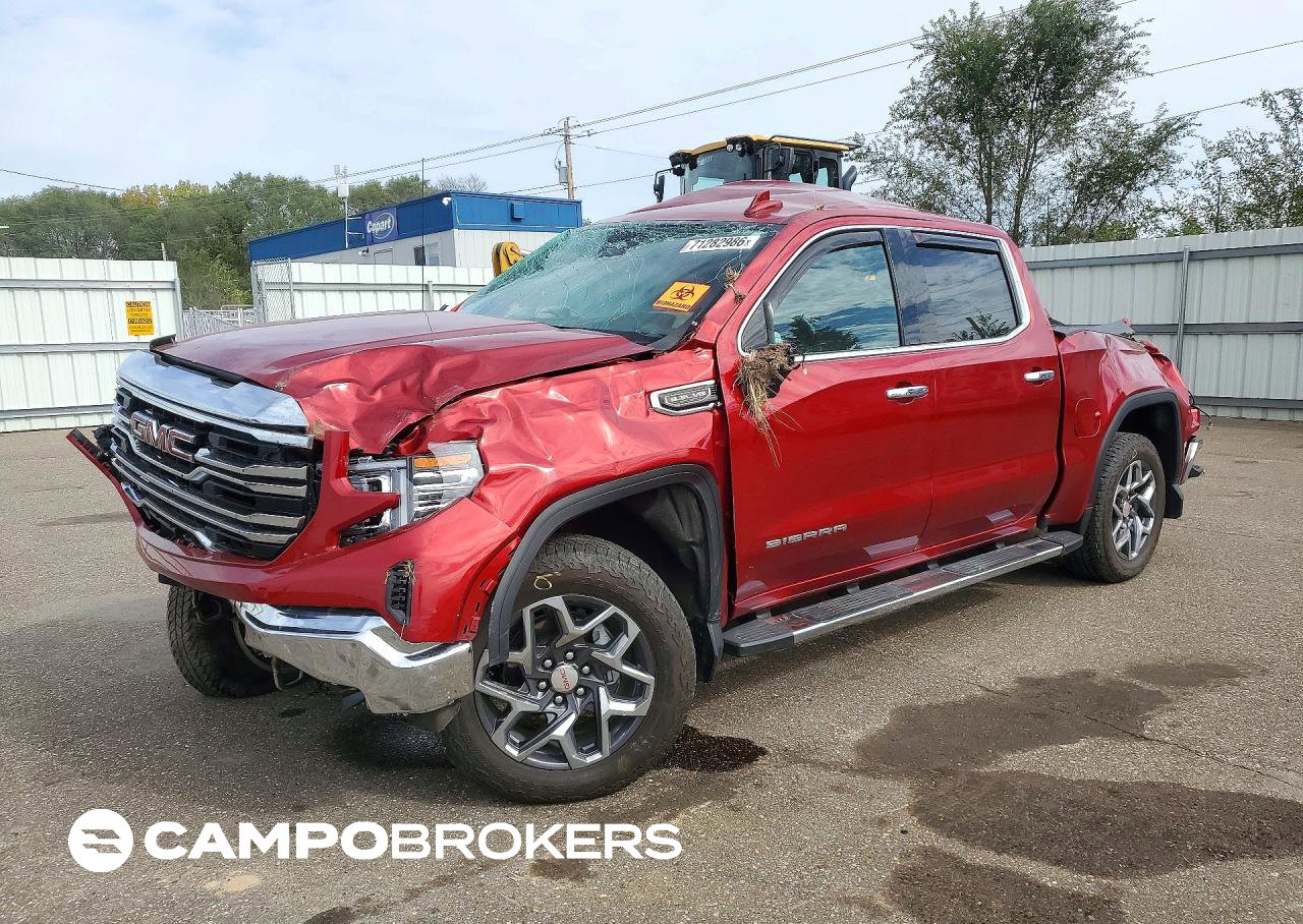 2026 Gmc Sierra K1500 Slt, uszkodzenie: Dachowanie, Copart lot 71282986