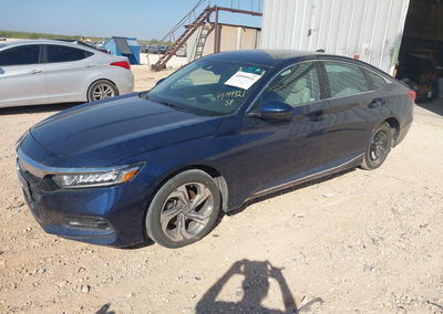 2019 Honda Accord Ex-l, daño Inundación, Iaai lote 45999921, foto 2 de 12