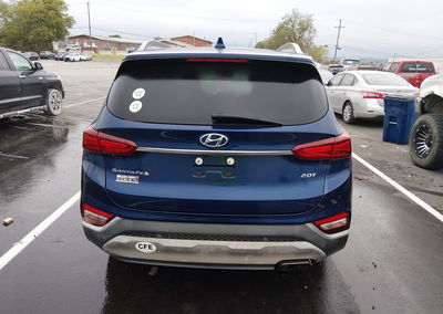 2019 Hyundai Santa Fe Ultimate 2.0t, Normal Wear & Tear damage, Iaai lot 46190355, photo 16 of 17
