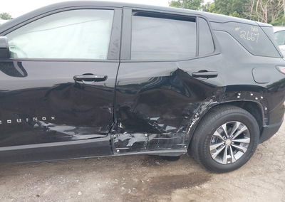 2026 Chevrolet Equinox Fwd Lt, Left Side damage, Iaai lot 45885806, photo 6 of 16