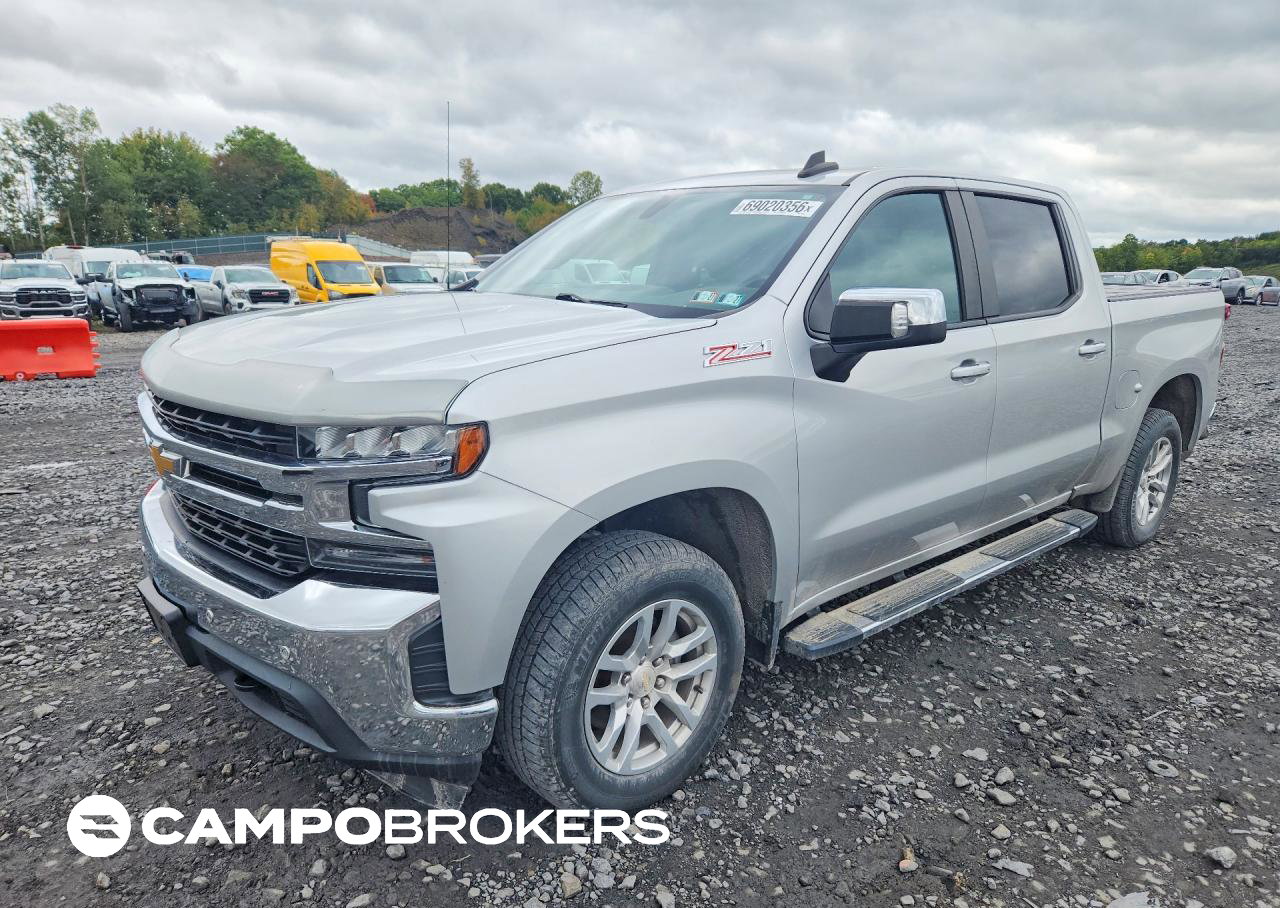 2020 Chevrolet Silverado K1500 Lt, пошкодження: Задня частина, Copart лот 69020356