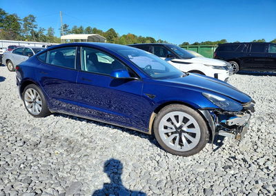 2023 Tesla Model 3, daño Frontal, Copart lote 71314216, foto 4 de 12