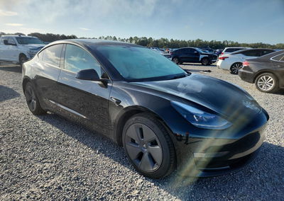 2023 Tesla Model 3, daño Trasero, Copart lote 69510166, foto 4 de 12