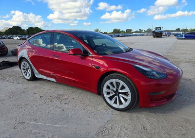 2022 Tesla Model 3, uszkodzenie: Bok, Copart lot 72711636, zdjęcie 4 z 12