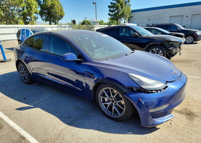 2022 Tesla Model 3, uszkodzenie: Przód, Copart lot 70997146, zdjęcie 4 z 12