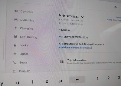 2023 Tesla Model Y Awd/long Range Dual Motor All-wheel Drive, daño Inundación, Iaai lote 46182332, foto 7 de 11