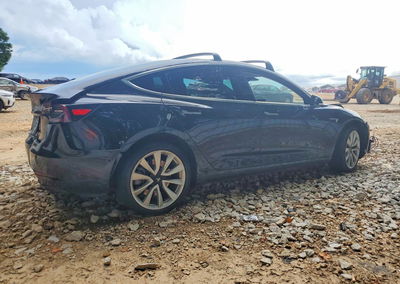 2019 Tesla Model 3, daño Trasero, Copart lote 65945236, foto 3 de 14