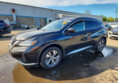 2019 Nissan Murano Sv, Water/Flood damage, Copart lot 69252416