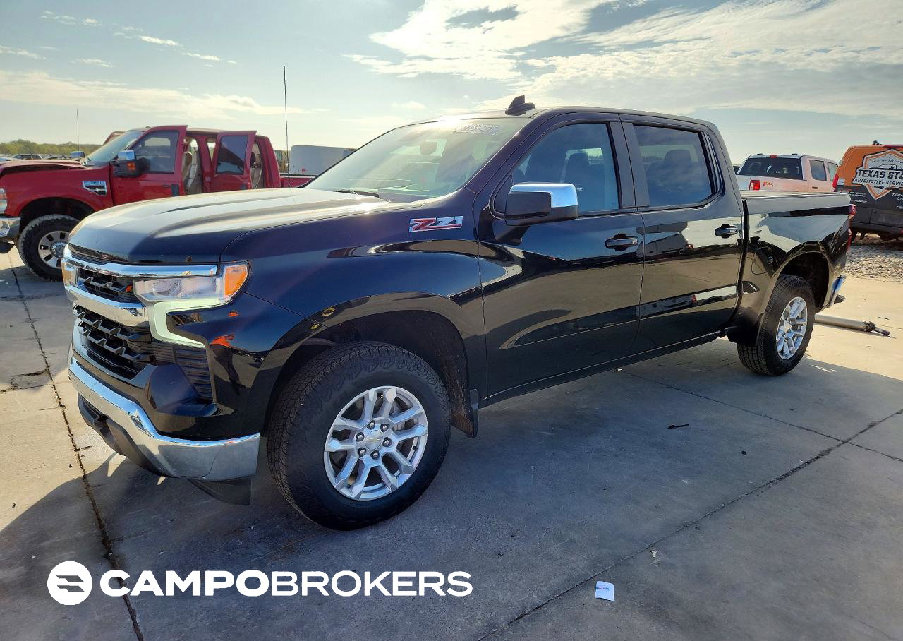 2023 Chevrolet Silverado K1500 Lt, uszkodzenie: Podwozie, Copart lot 71865426
