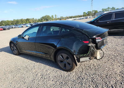 2023 Tesla Model 3, daño Trasero, Copart lote 69510166, foto 2 de 12