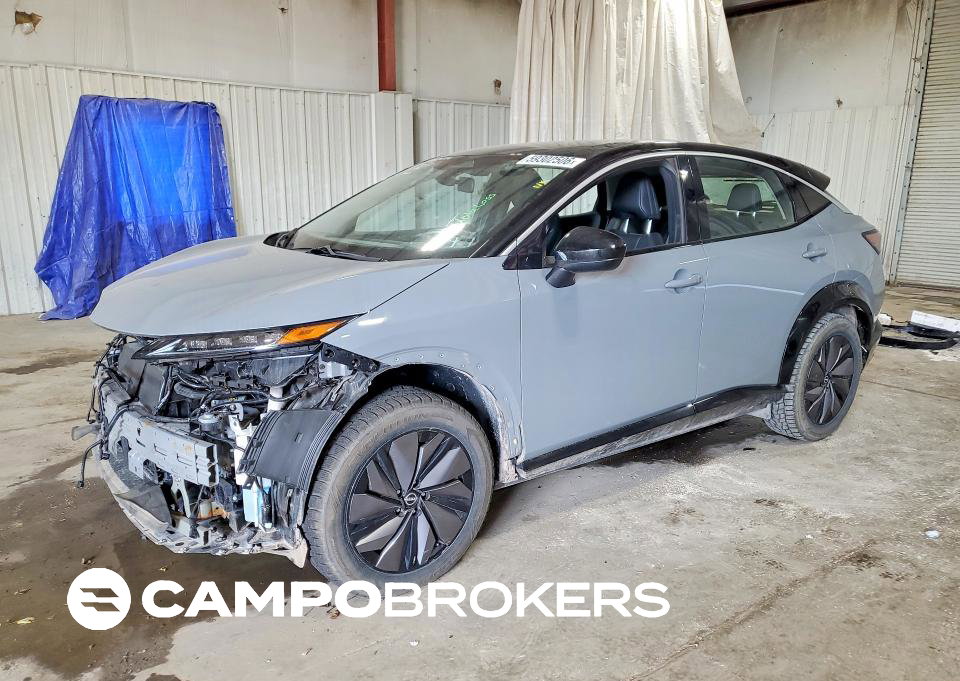 2023 Nissan Ariya Engage, daño Frontal, Copart lote 59302506