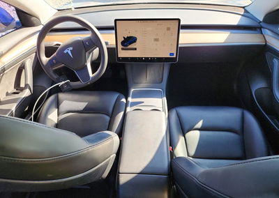 2023 Tesla Model 3, daño Frontal, Copart lote 71314216, foto 8 de 12