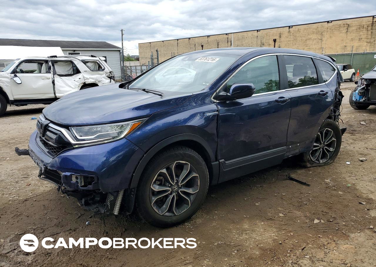 2022 Honda Cr-v Exl, daño Generalizado, Copart lote 53761216