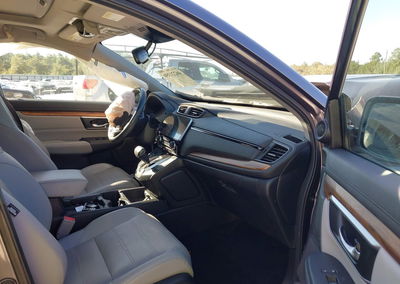 2019 Honda Cr-v Ex-l, daño Frontal, Iaai lote 46221350, foto 5 de 17