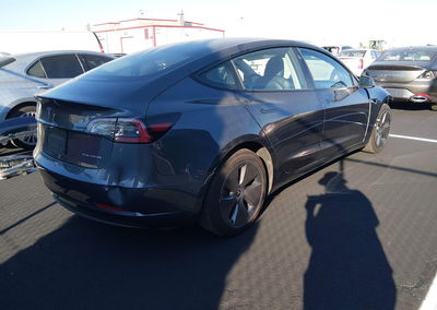 2022 Tesla Model 3 Long Range Dual Motor All-wheel Drive, uszkodzenie: Przód, Iaai lot 46292387, zdjęcie 4 z 20