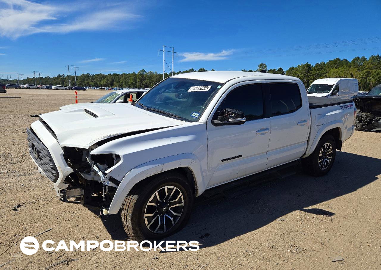 2022 Toyota Tacoma Trd Sport, пошкодження: Передня частина, Copart лот 73835256