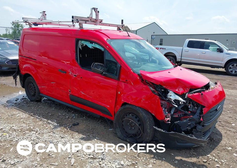 2022 Ford Transit Connect Xl, Right Side damage, Iaai lot 45119689