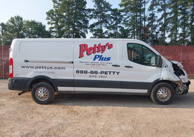 2022 Ford Transit-350, Front End damage, Iaai lot 45784693, photo 13 of 16