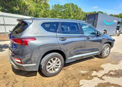 2020 Hyundai Santa Fe Sel, Front End damage, Copart lot 71062276, photo 3 of 14