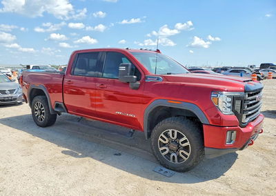 2021 Gmc Sierra K2500 At4, пошкодження: Бік, Copart лот 69916616, фото 4 з 12