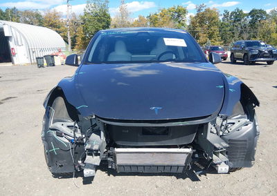 2023 Tesla Model Y Awd/long Range Dual Motor All-wheel Drive, Front End damage, Iaai lot 46288750, photo 6 of 19