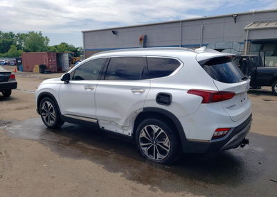 2020 Hyundai Santa Fe Limited 2.0t, Side damage, Copart lot 56816226, photo 2 of 14