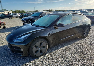 2023 Tesla Model 3, daño Trasero, Copart lote 69510166