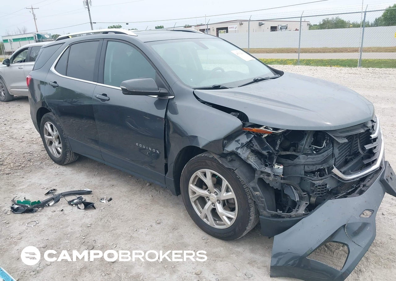 2019 Chevrolet Equinox Lt, daño Frontal, Iaai lote 45762590