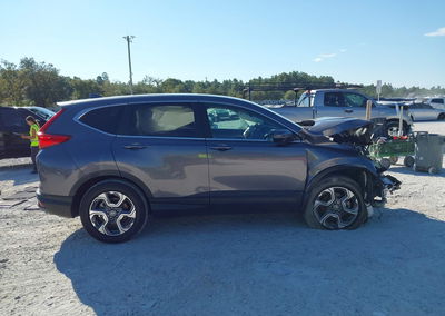 2019 Honda Cr-v Ex-l, daño Frontal, Iaai lote 46221350, foto 14 de 17