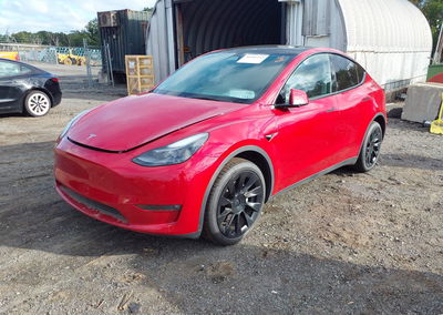 2023 Tesla Model Y Awd/long Range Dual Motor All-wheel Drive, daño Inundación, Iaai lote 46182332, foto 2 de 11