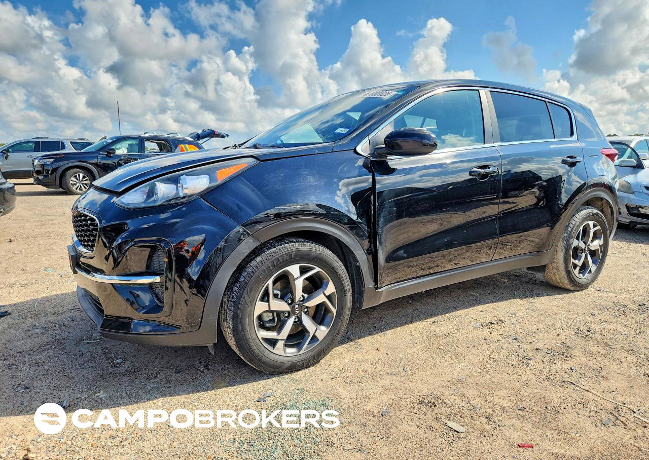 2020 Kia Sportage Lx, daño Frontal, Copart lote 67000026